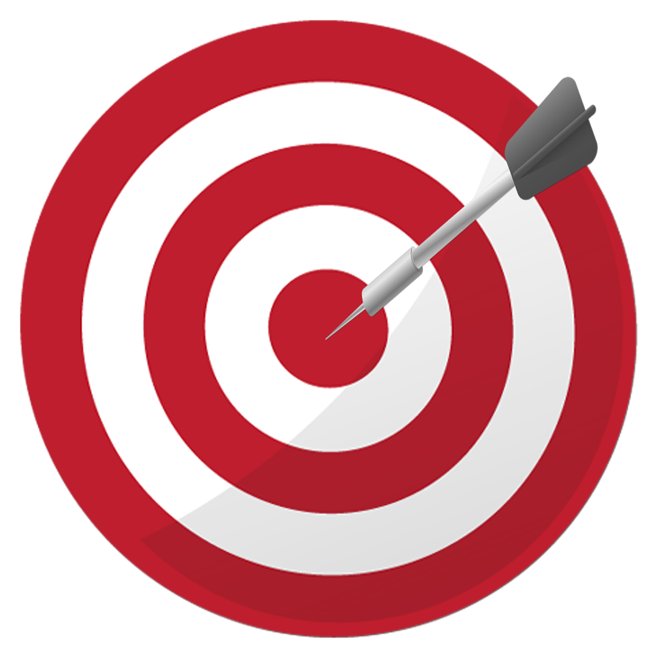 Target with arrows